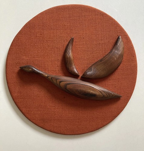 Vintage wooden flying - vintage, duck