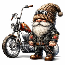 OLD BIKER MAN Car Sticker