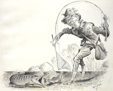 Original pen, ink and wash