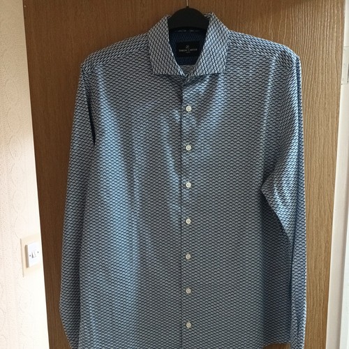 Simon carter mens shirt - mens, l/s