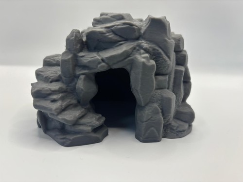 Reptile hide cave - hide, rock