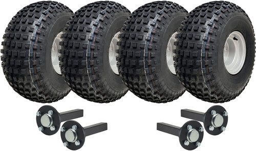 22x11 twin axle knobby - 22x11.00-8,