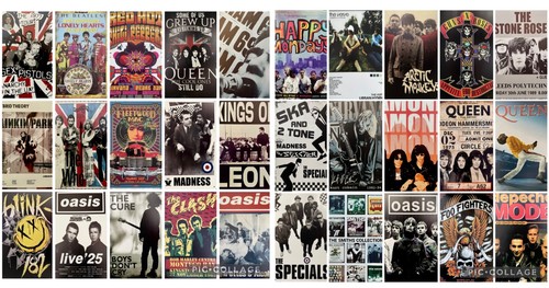 Large 20x30cm retro replica - 20x30cm,