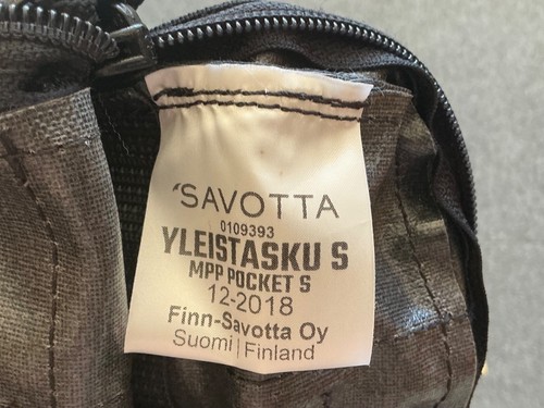 Savotta mpp pocket small - savotta, black