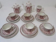 Charles Allerton Victorian Childs 20pc Tea Set Little Mae & Pets Reg 106741 1888