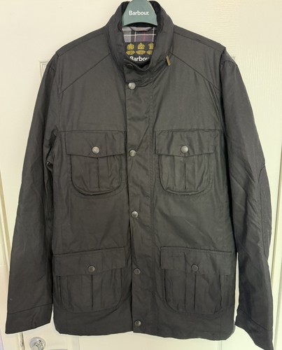 Barbour corbridge wax black - corbridge,