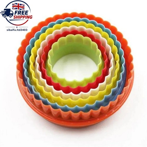 5pc round cookie cutter set - cookie,