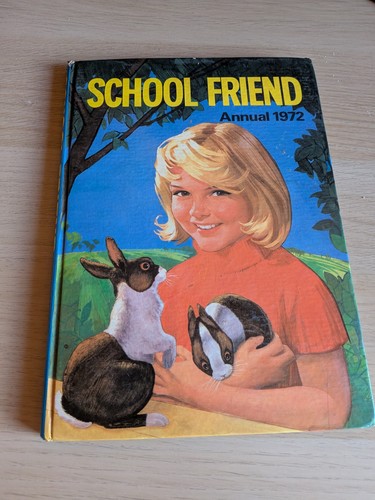Vintage school friend annual - friend,