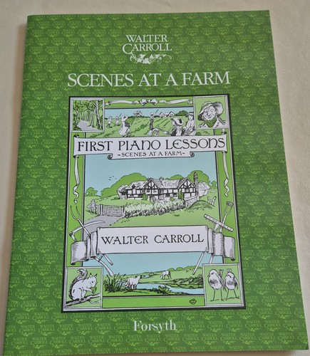 First piano lessons scenes - piano,