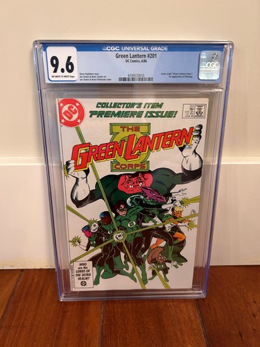 Green lantern 201 cgc - lantern,