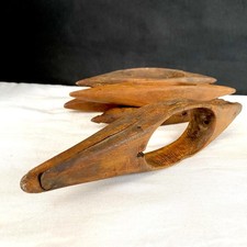 Antique Wooden Weaving Shuttle