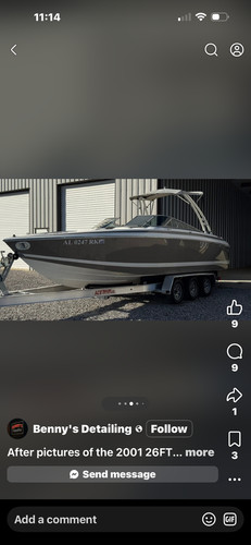 Cobalt 262 boat