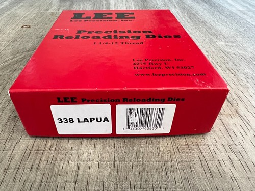 Lee precision 338 - lapua, collet