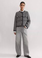 ME+EM TEXTURED SWING JACKET