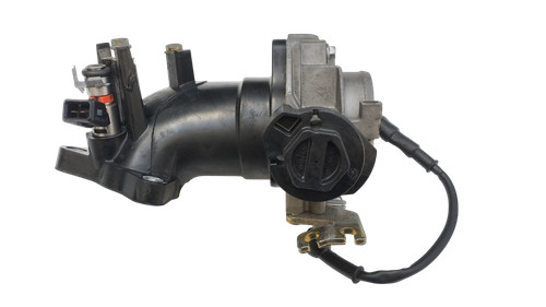 Throttle body with injector - with,