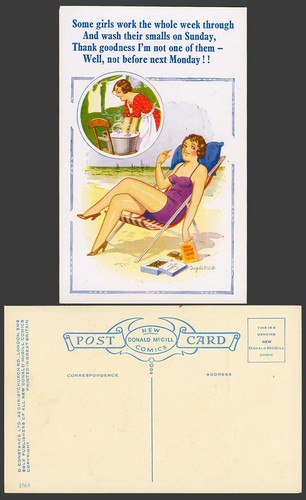 Donald mcgill old - old, postcard