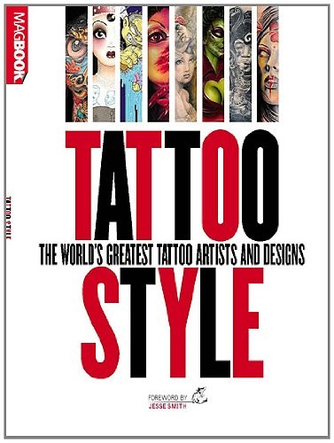 Tattoo style bizarre book - style,