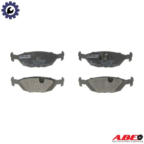 Brake pad set - pad,