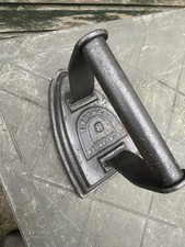 Antique Cast Iron Flat Iron R