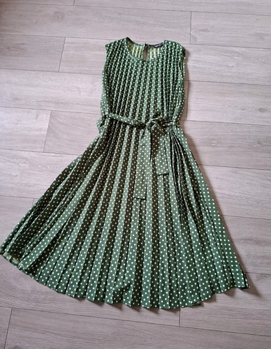 Boohoo green white spotted - green, &