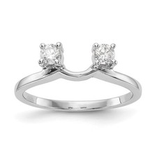 14K White Gold 1/4 carat