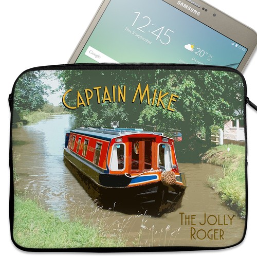 Personalised canal barge - canal,