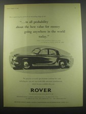 1957 Rover 105/R and 105/S