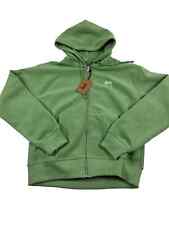 stüssy stock logo zip hoodie