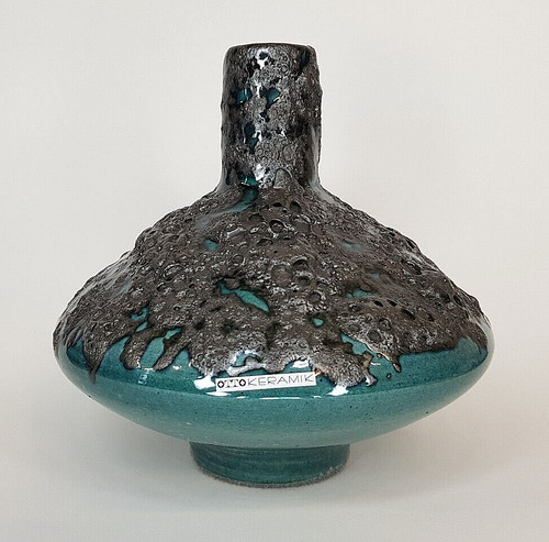 Retro otto keramik turquoise - otto,