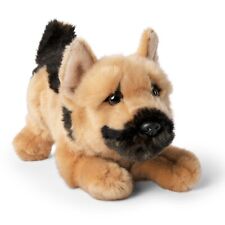 German Shepherd Puppy Plush Soft Toy Dog Teddy by Living Nature. Gift. 23cm L