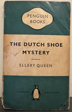 The Dutch Shoe Mystery - Ellery Queen - 1956 Vintage Penguin Book 1151