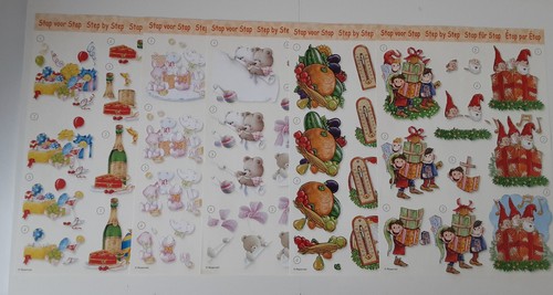 Die cut step - cut, by