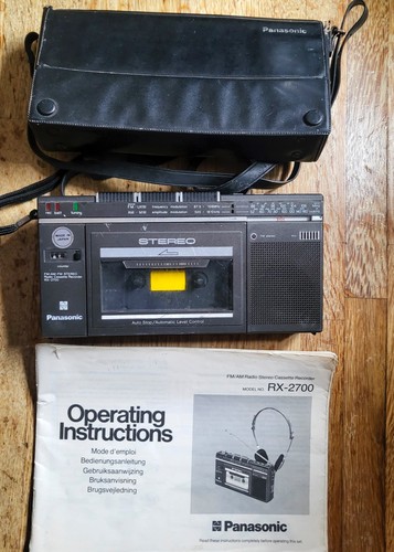 Panasonic national 2700 - national, rx-2700