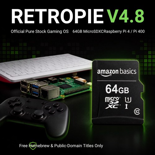 Retropie ming os 64gb - os,