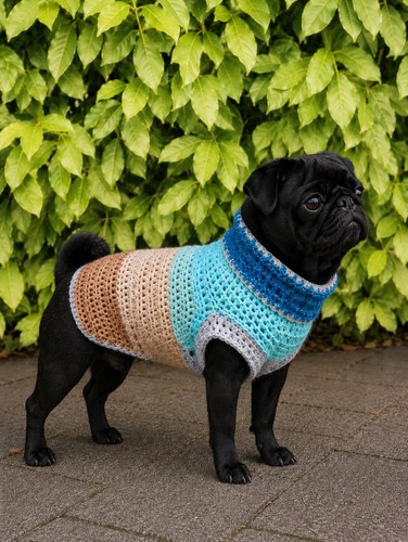 Dog jumper handmade - dog, 10"
