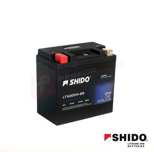 Shido ltx20ch lithium - shido,