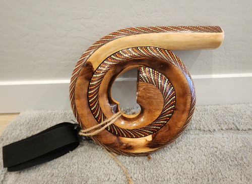 Didgeridoo spiral snail shell - snail,