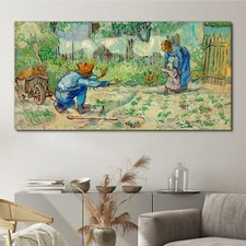 Canvas Print First Steps after