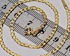 9CT YELLOW GOLD 10.5 inch CURB