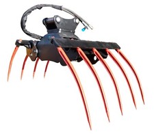 capacity Manure, brash grab grapple for excavator, digger  4t - 8t inc VAT 