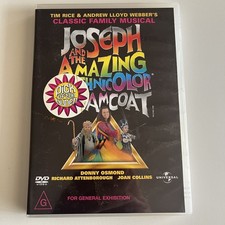 Joseph & The Amazing Technicolor Dreamcoat DVD Region 4 TV Show Musical