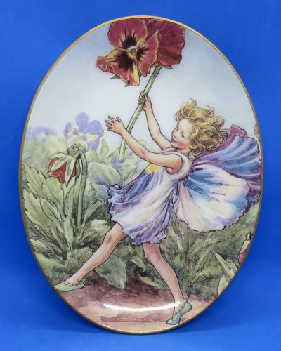 Royal worcester flower - royal, fairies