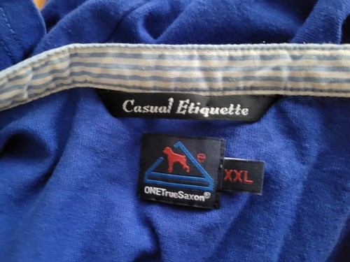 One true saxon - true, shirt