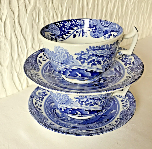Spode blue italian tea - tea, and