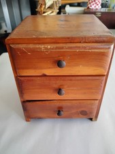 VINTAGE MINI 3 Drawer CEDAR