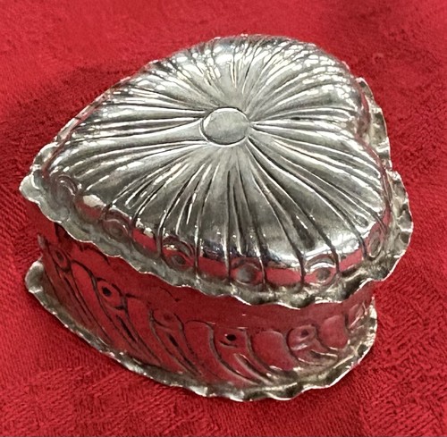 Victorian solid silver - victorian, heart