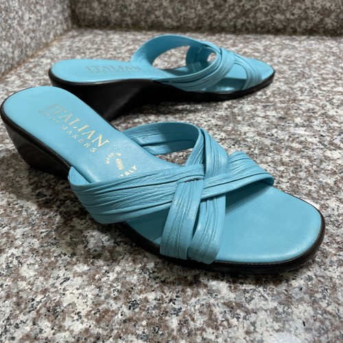 Rare italian shoemakers aqua - rare,
