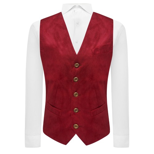 Luxury chilli red suede - chilli,