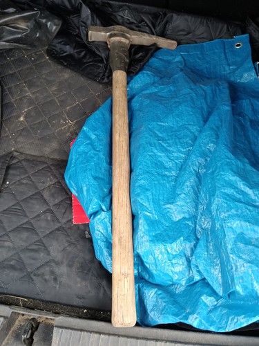 Vintage railway track hammer - railway,