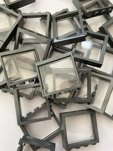 Dark bluish grey lego - dark, windows
